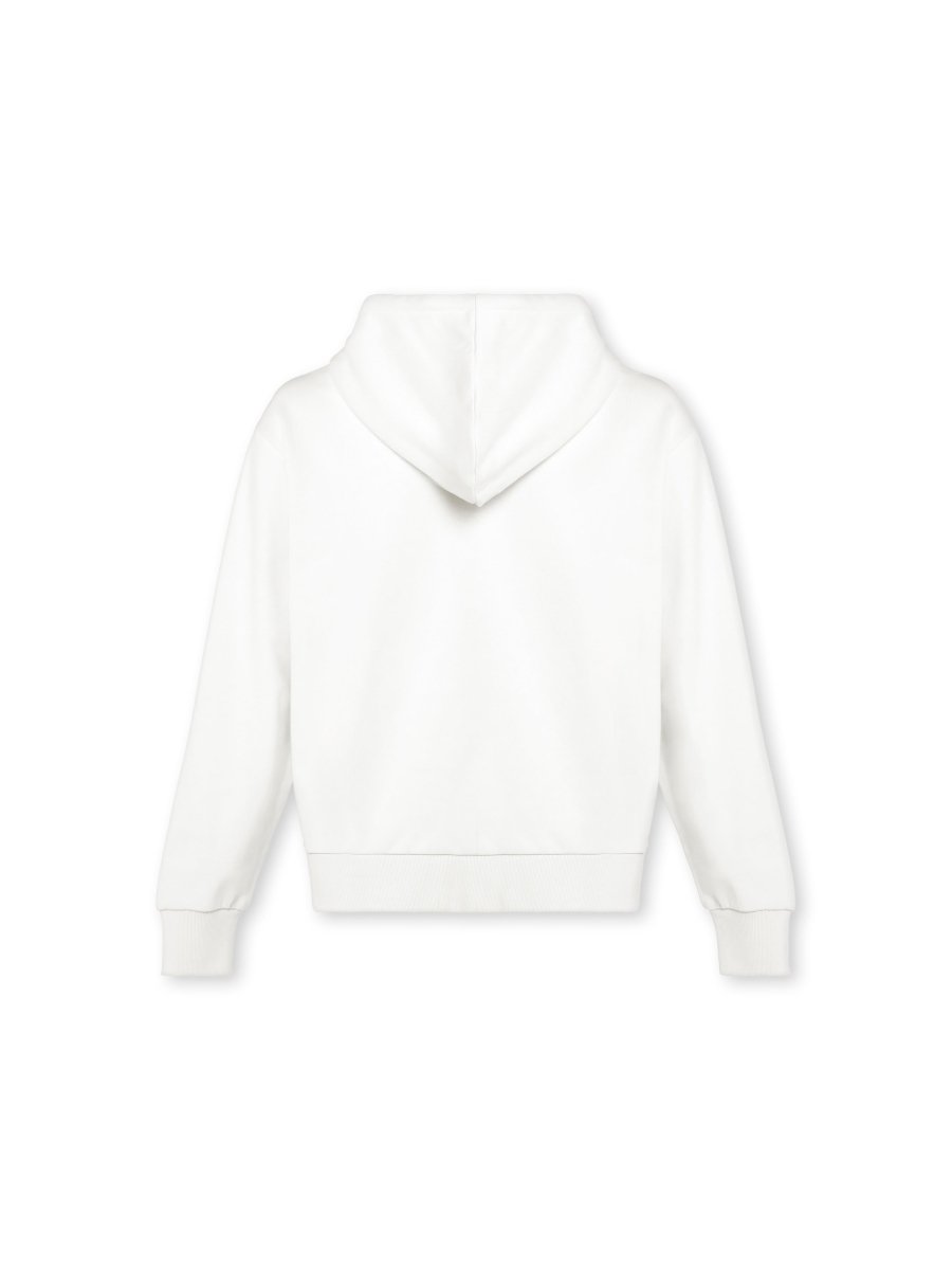 Mens Flux Oversize Hoodie Off - White - Blanklines
