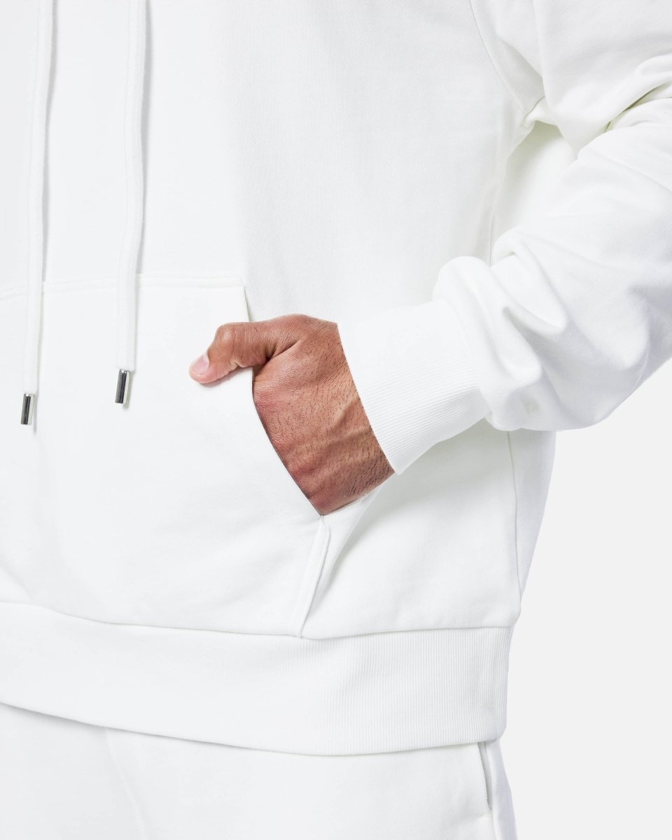 Mens Flux Oversize Hoodie Off - White - Blanklines