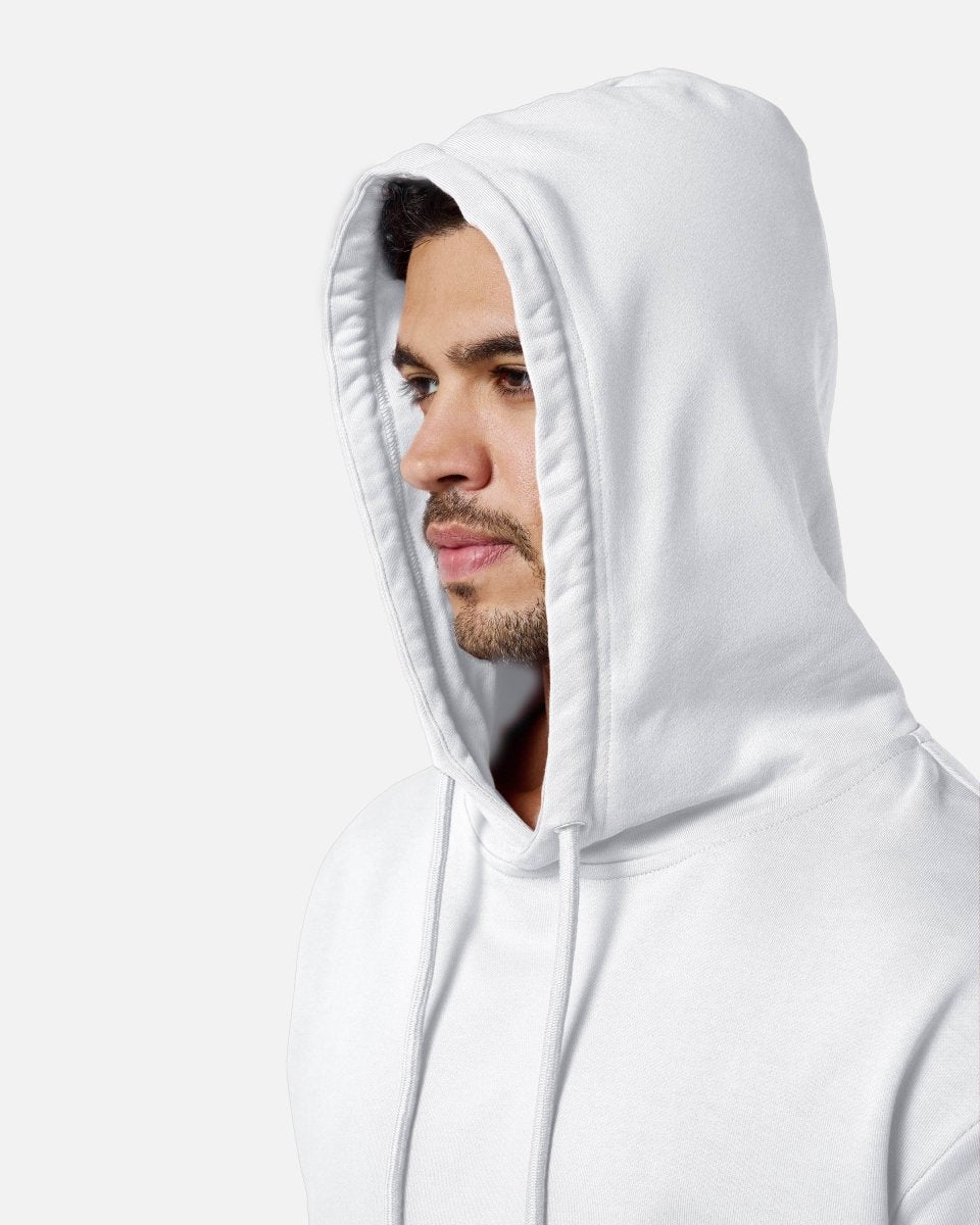 Mens Flux Oversize Hoodie Off - White - Blanklines