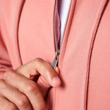 Mens Reset Oversized Zip Hoodie Clay - Blanklines