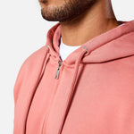 Mens Reset Oversized Zip Hoodie Clay - Blanklines