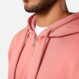 Mens Reset Oversized Zip Hoodie Clay - Blanklines