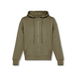 Mens Reset Oversized Zip Hoodie Khaki - Blanklines