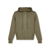 Mens Reset Oversized Zip Hoodie Khaki - Blanklines