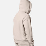 Mens Reset Oversized Zip Hoodie Oatmeal - Blanklines