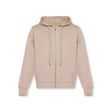 Mens Reset Oversized Zip Hoodie Oatmeal - Blanklines