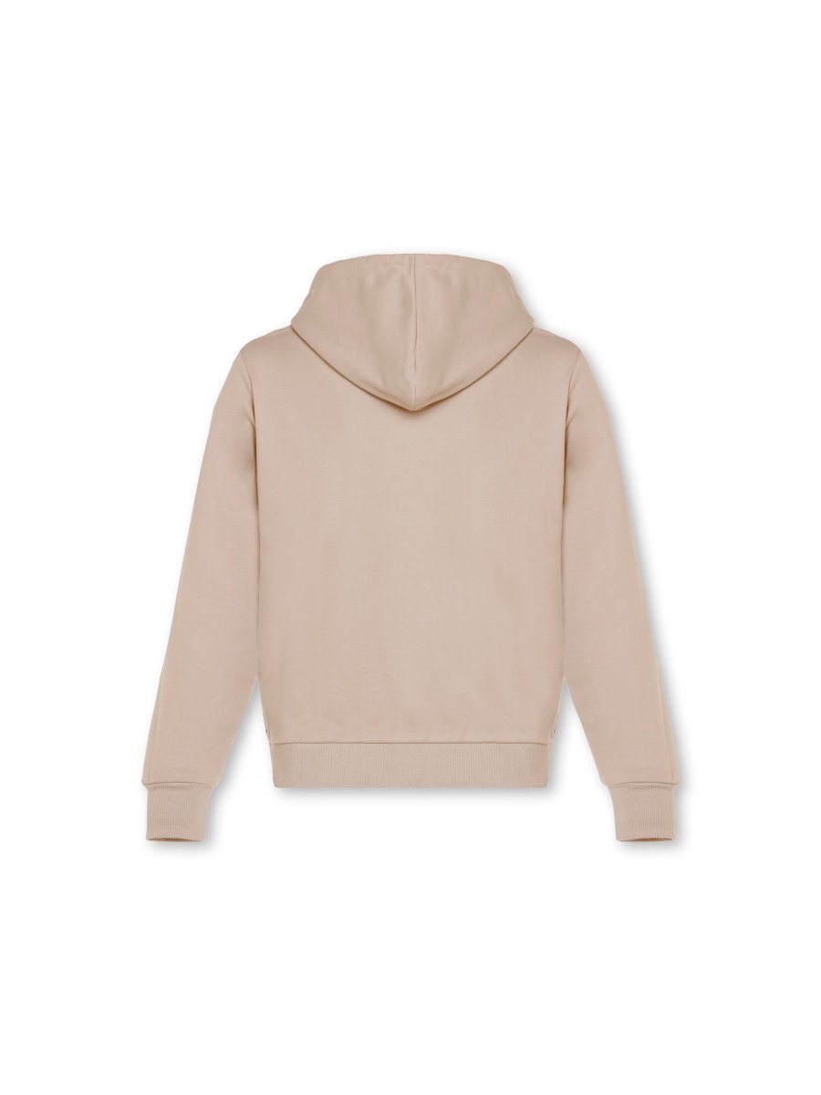 Mens Reset Oversized Zip Hoodie Oatmeal - Blanklines