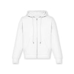 Mens Reset Oversized Zip Hoodie Off - White - Blanklines