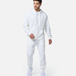 Mens Reset Oversized Zip Hoodie Off - White - Blanklines