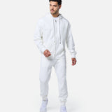 Mens Reset Oversized Zip Hoodie Off - White - Blanklines