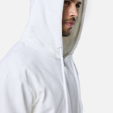Mens Reset Oversized Zip Hoodie Off - White - Blanklines