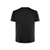 Mens Reset Raglan Performance Tee Black - Blanklines