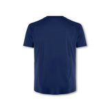 Mens Reset Raglan Performance Tee Navy - Blanklines