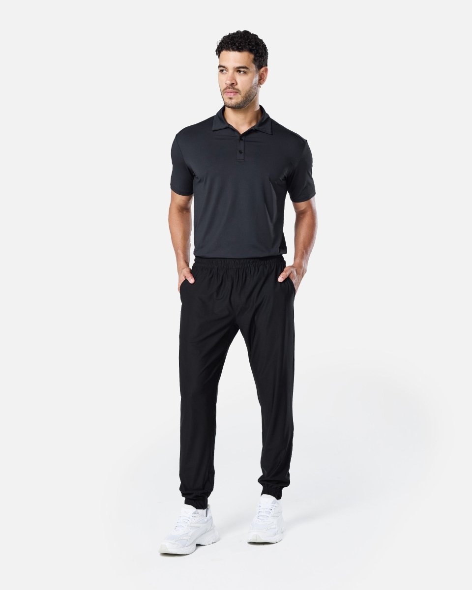 Mens Signature Track Pant Black - Blanklines