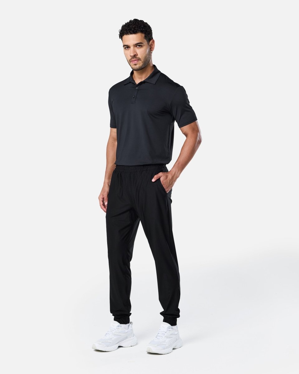 Mens Signature Track Pant Black - Blanklines