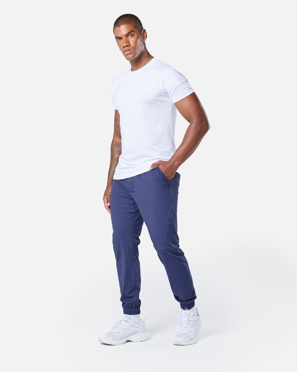 Mens Signature Track Pant Navy - Blanklines