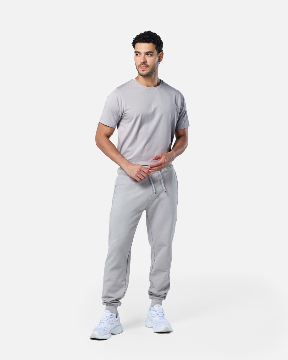 Mens Supreme Sweat Pants Light Grey - Blanklines