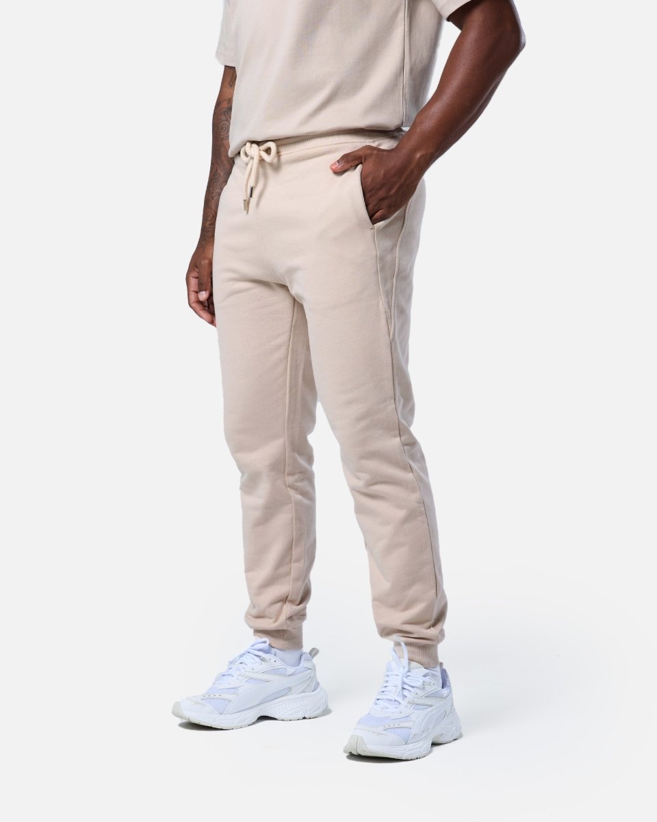 Mens Supreme Sweat Pants Oatmeal - Blanklines
