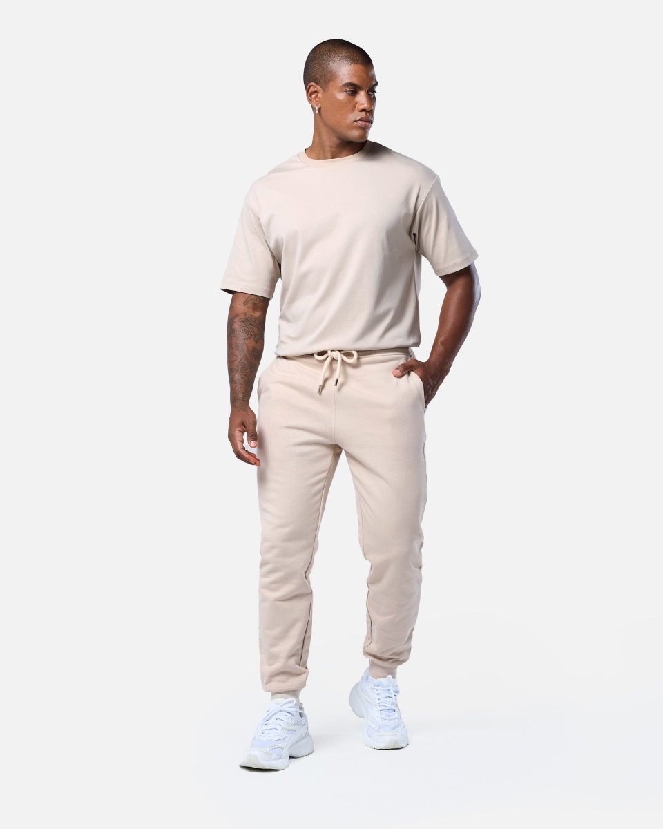 Mens Supreme Sweat Pants Oatmeal - Blanklines