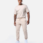 Mens Supreme Sweat Pants Oatmeal - Blanklines