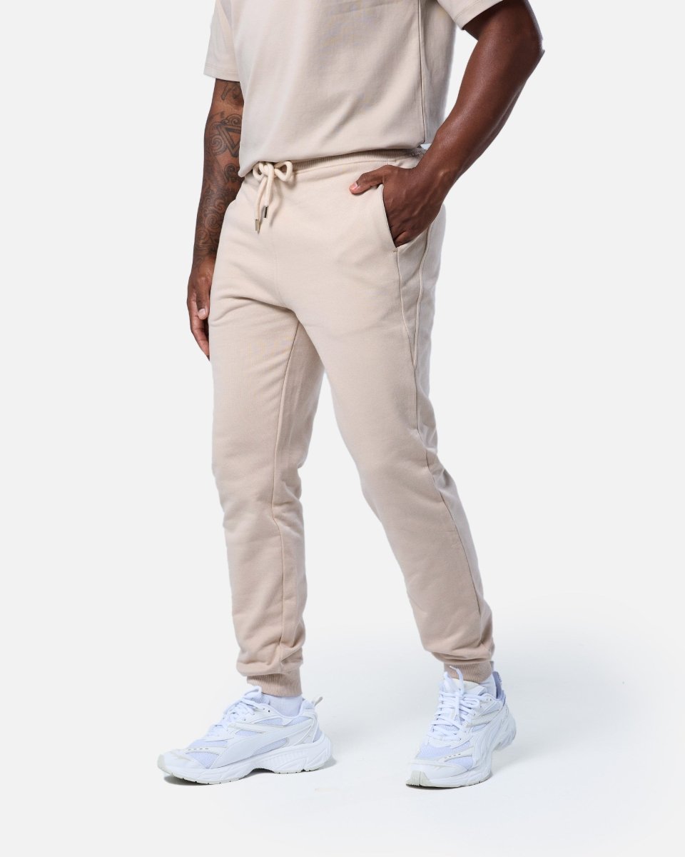 Mens Supreme Sweat Pants Oatmeal - Blanklines