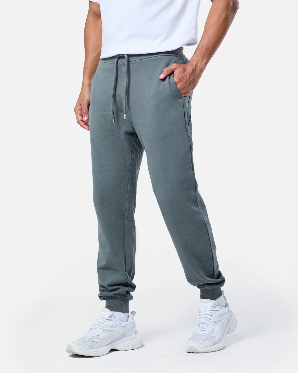 Mens Supreme Sweat Pants Xanadu Grey - Blanklines