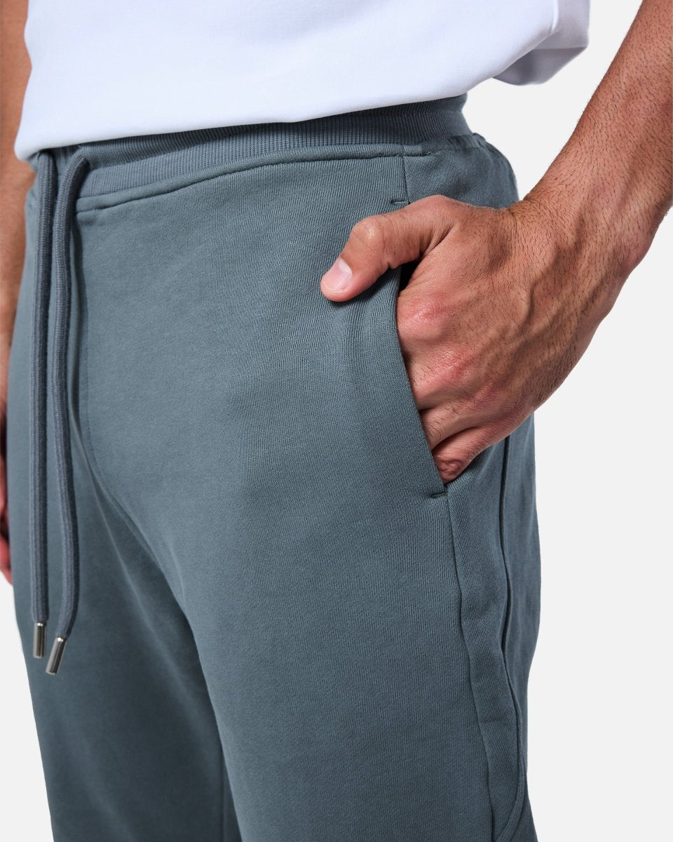 Mens Supreme Sweat Pants Xanadu Grey - Blanklines