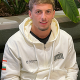Dakota Ditcheva Mens Oversized Zip Hoodie Off-White