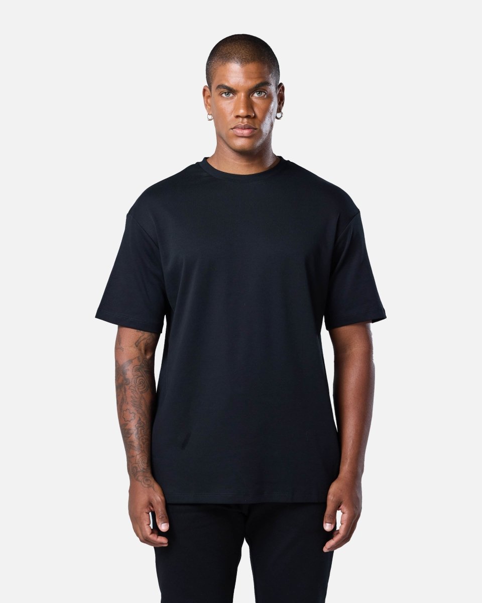 Relaxed Tee Black - Blanklines