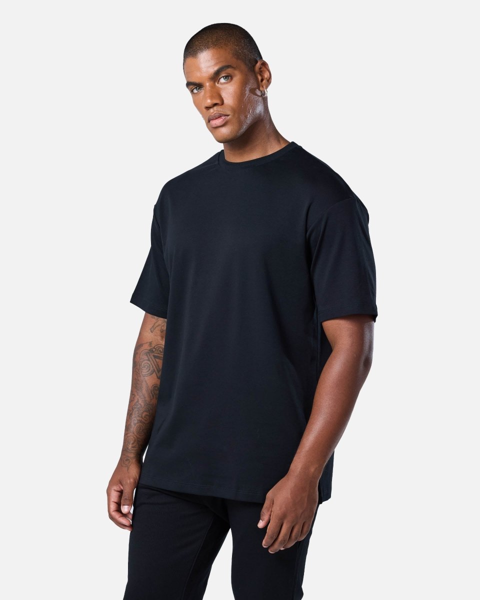 Relaxed Tee Black - Blanklines