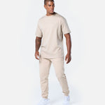 Relaxed Tee Oatmeal - Blanklines