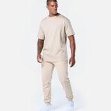 Relaxed Tee Oatmeal - Blanklines