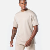 Relaxed Tee Oatmeal - Blanklines