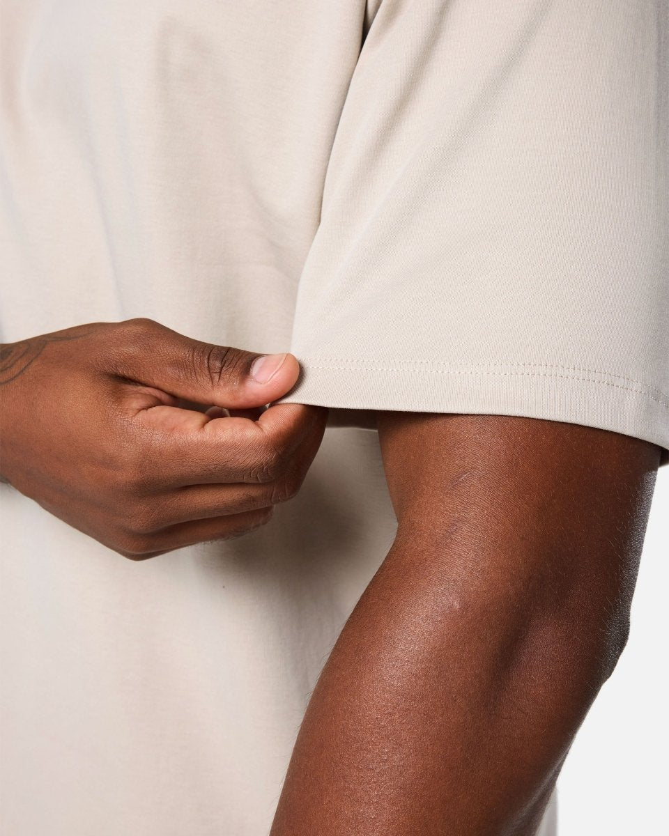 Relaxed Tee Oatmeal - Blanklines