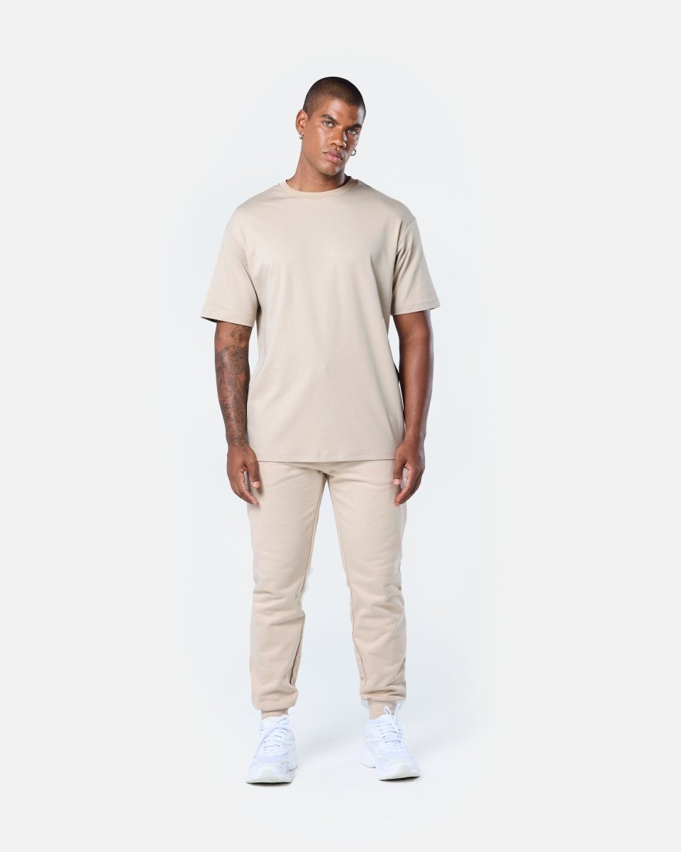 Relaxed Tee Oatmeal - Blanklines
