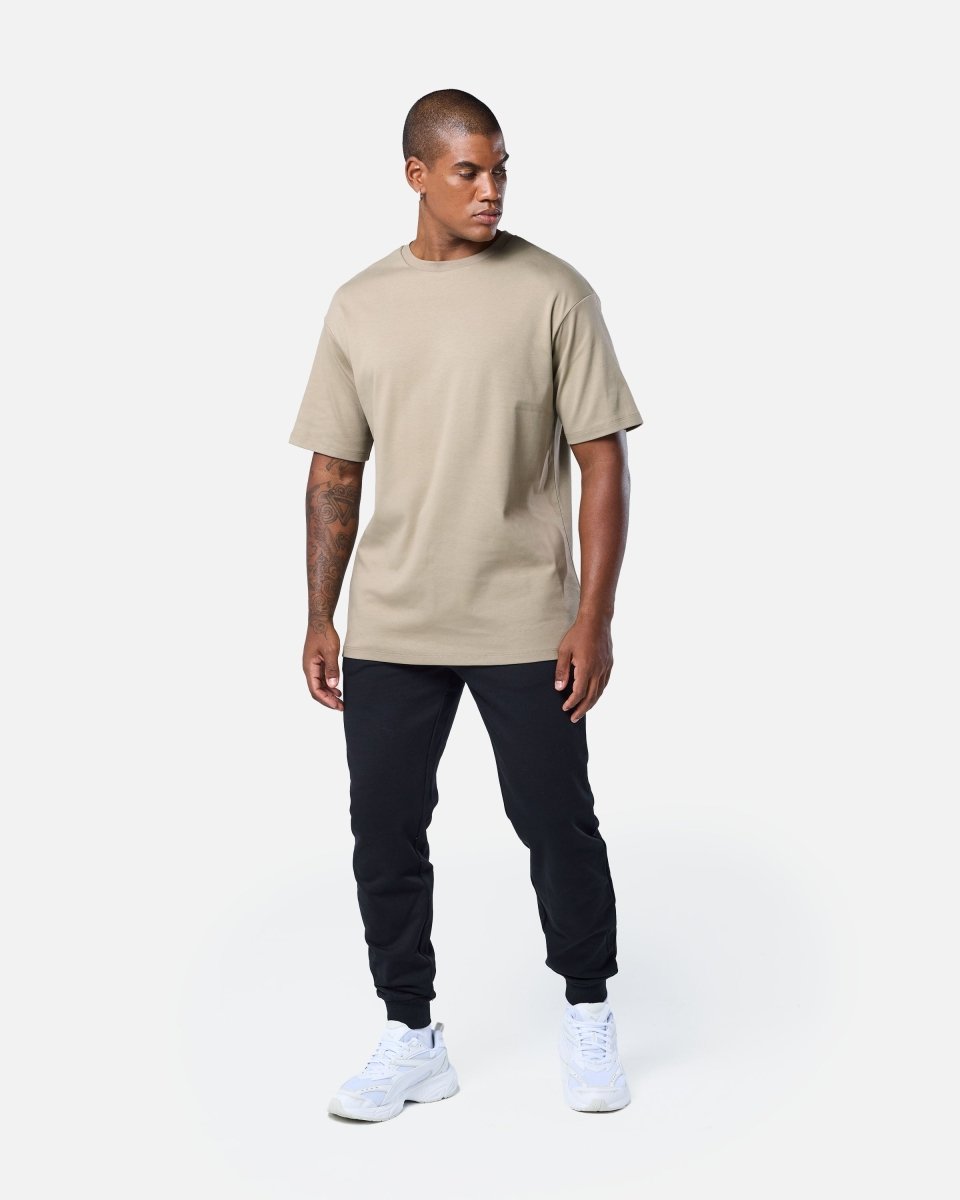 Relaxed Tee Soft Khaki - Blanklines