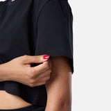 Self Love Cropped Tee Black - Blanklines