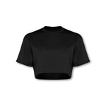 Self Love Cropped Tee Black - Blanklines