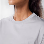 Self Love Cropped Tee Light Grey - Blanklines