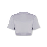 Self Love Cropped Tee Light Grey - Blanklines