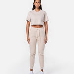 Self Love Cropped Tee Oatmeal - Blanklines
