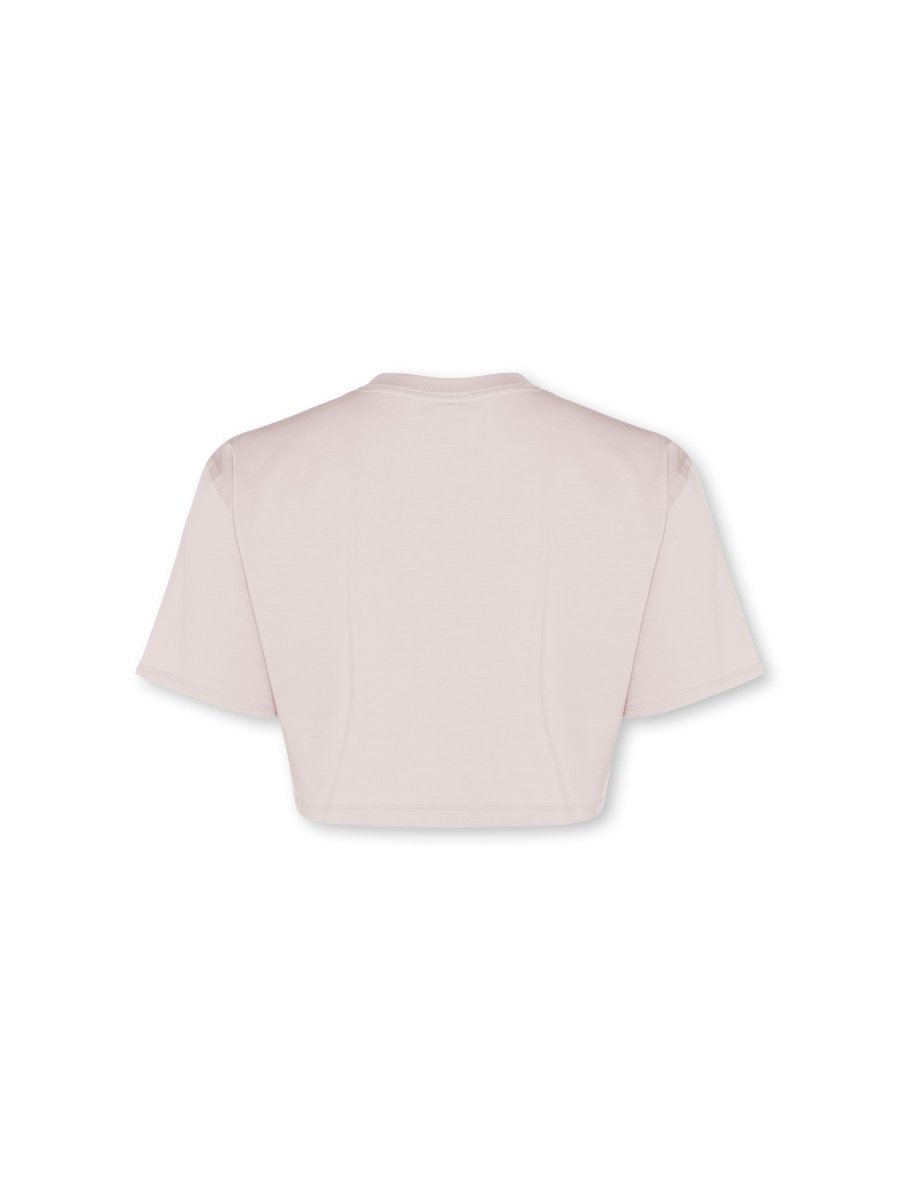 Self Love Cropped Tee Oatmeal - Blanklines