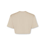 Self Love Cropped Tee Soft Khaki - Blanklines