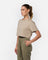 Self Love Cropped Tee Soft Khaki - Blanklines
