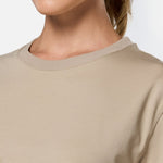Self Love Cropped Tee Soft Khaki - Blanklines