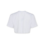 Self Love Cropped Tee White - Blanklines