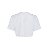 Self Love Cropped Tee White - Blanklines