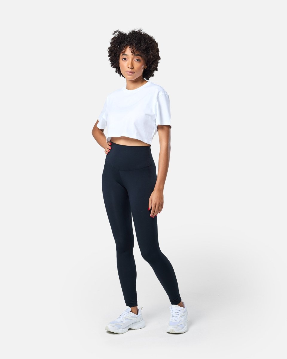 Self Love Cropped Tee White - Blanklines