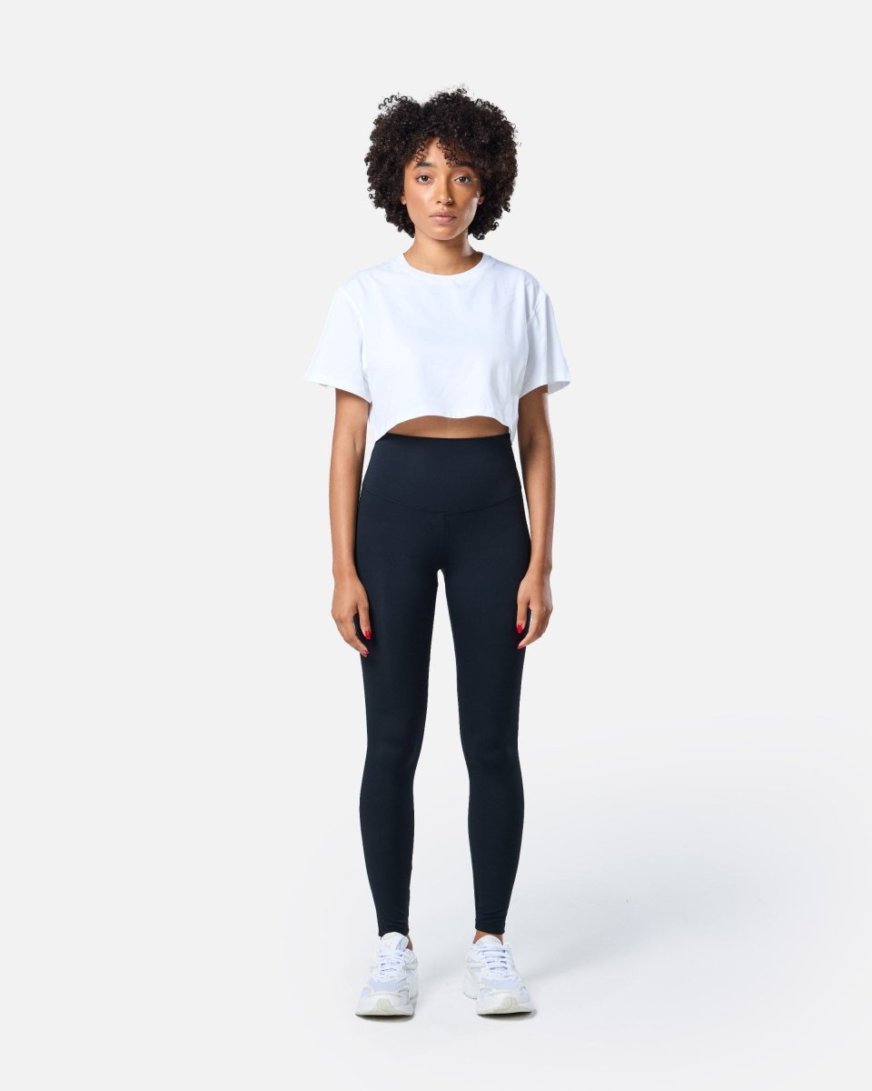 Self Love Cropped Tee White - Blanklines