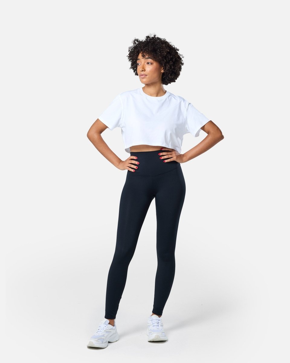 Self Love Cropped Tee White - Blanklines